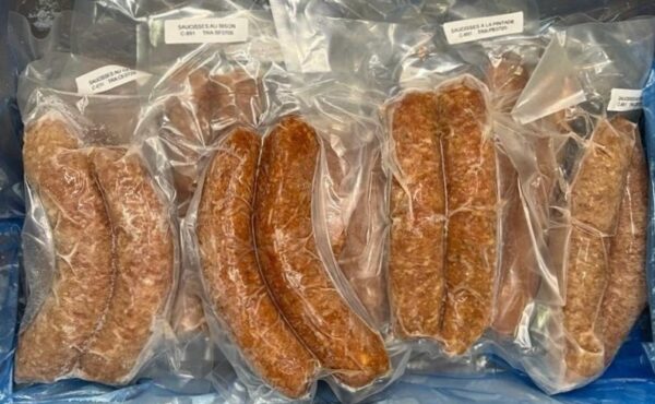 Saucisse viande sauvage (16x100gr)