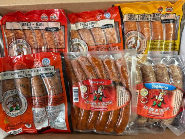 Saucisses assorties