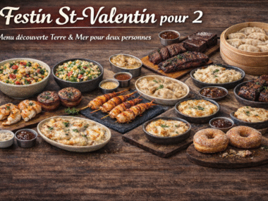 Exclusivité Tuango - Festin St-Valentin pour 2